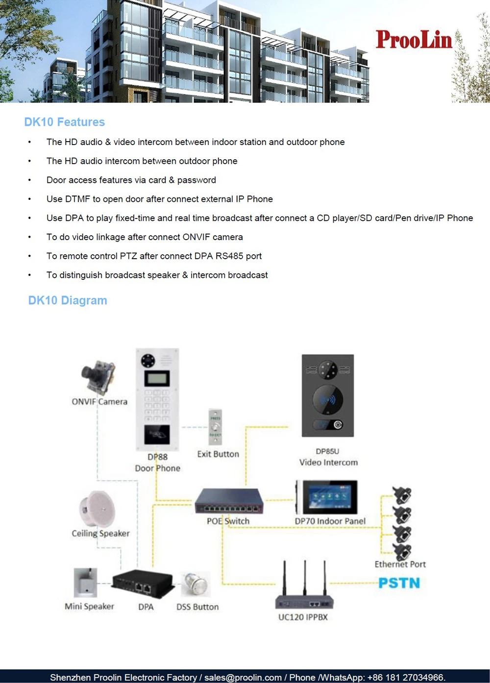 Voip & Paging And Door Phone System Demo Kit Buy Voip Sip
