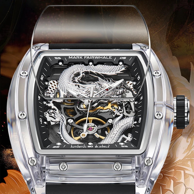 Mark Fairwhale Classic of Mountains and Seas Series High Quality Automatic Mechanical Watch for Men