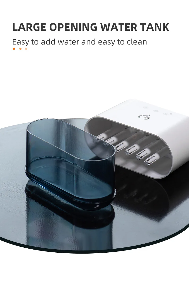 Luxury Home Decor Best Gift Ultrasonic Mist Maker Dynamic Pickup Musical Lighting Cool Creative Design Colorful Light Humidifier