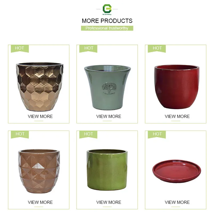 Wholesale Ceramic Pots Flower Ceramic Bonsai Pot For Outdoor Indoor