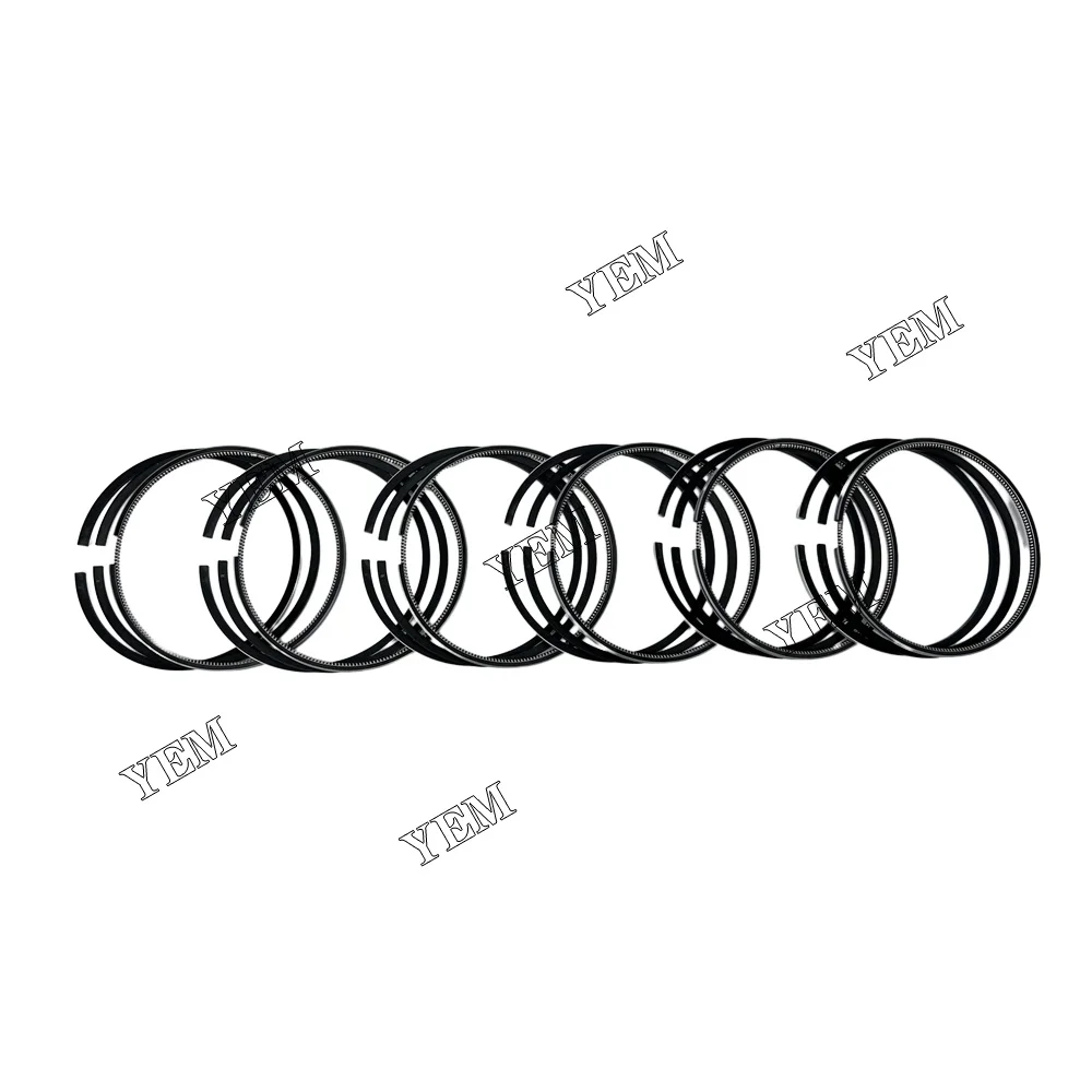 China Manufacturer Piston Rings Set 102mm STD for Mitsubishi S6KT S4K 34317-19010 34317-19011