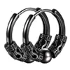 Black beads accessories ear clip
