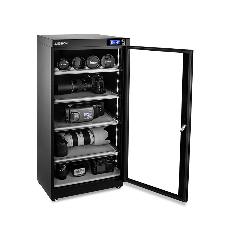 Armoire De Déshumidification Automatique 125L – Boîte Sèche Pour Objectifs, UAV, Thé