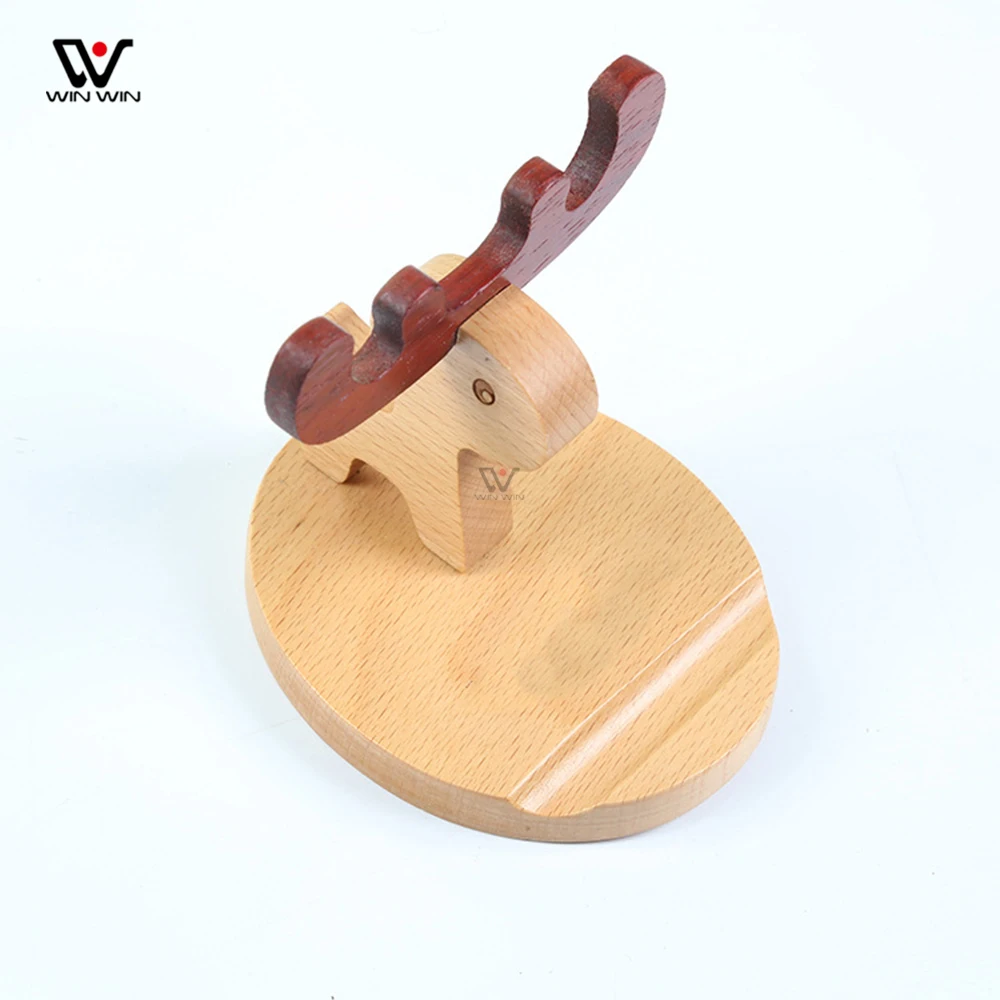 Cute Animal Wood Phone Holder Interesting Cell Phone Stand