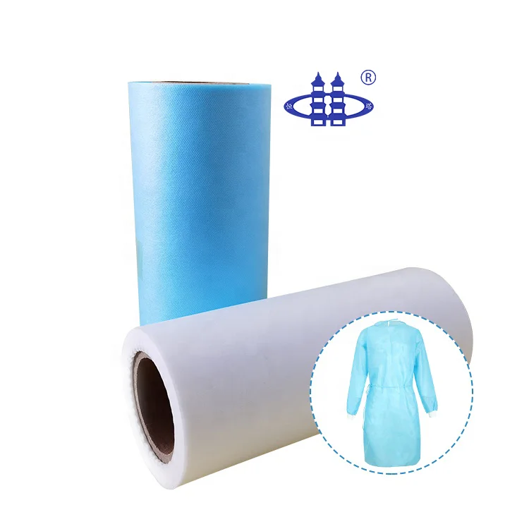 HENGTA brand waterproof spunbond nonwoven fabric ss spunbond for protective gown material