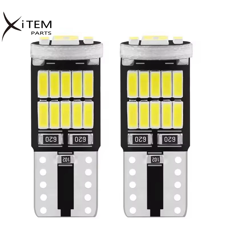 Canbus W5W Led T10 LED Bulbs 4014 26 SMD for Car Interior Signal Lamp 12V Parking Light Clearance Dome Reading Interior