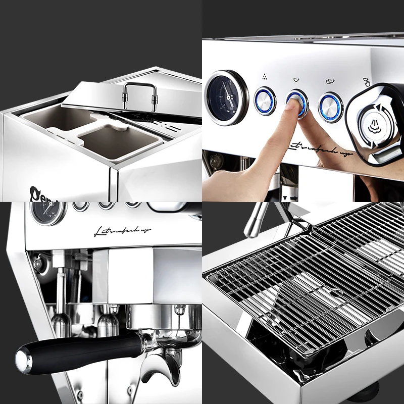 Gemilai CRM3128 Professional Brew System with Water tank Home Electric Coffee Makers and Expresso Maker Machine