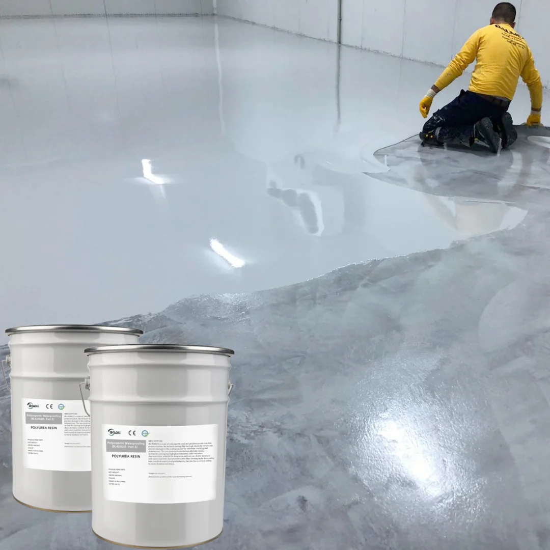 Super Clear Polyaspartic Resin For Epoxy Floor Top Coating - Buy Clear ...