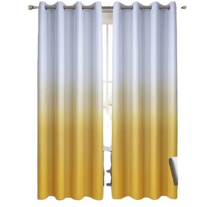 American Style Wholesale Ready Bedroom Cheap 100% Blackout Ring Curtain for Windows Living Room Hotel Curtain Wholesale Factory