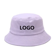 Fishing Bucket Hat UV Cotton Embroidery Bucket Hat Custom Logo Custom Thermal Transfer Logo Bucket Hat Factory Made Waterproof