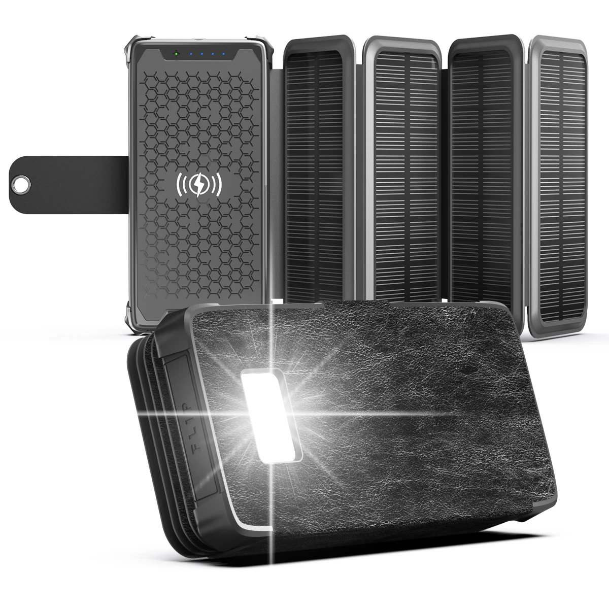 Portable Foldable Backpack Inverter Solar Panel Bartery Mobile Charger  Powerbank Usb Inverter Cheap Power Banks for Cell Phone