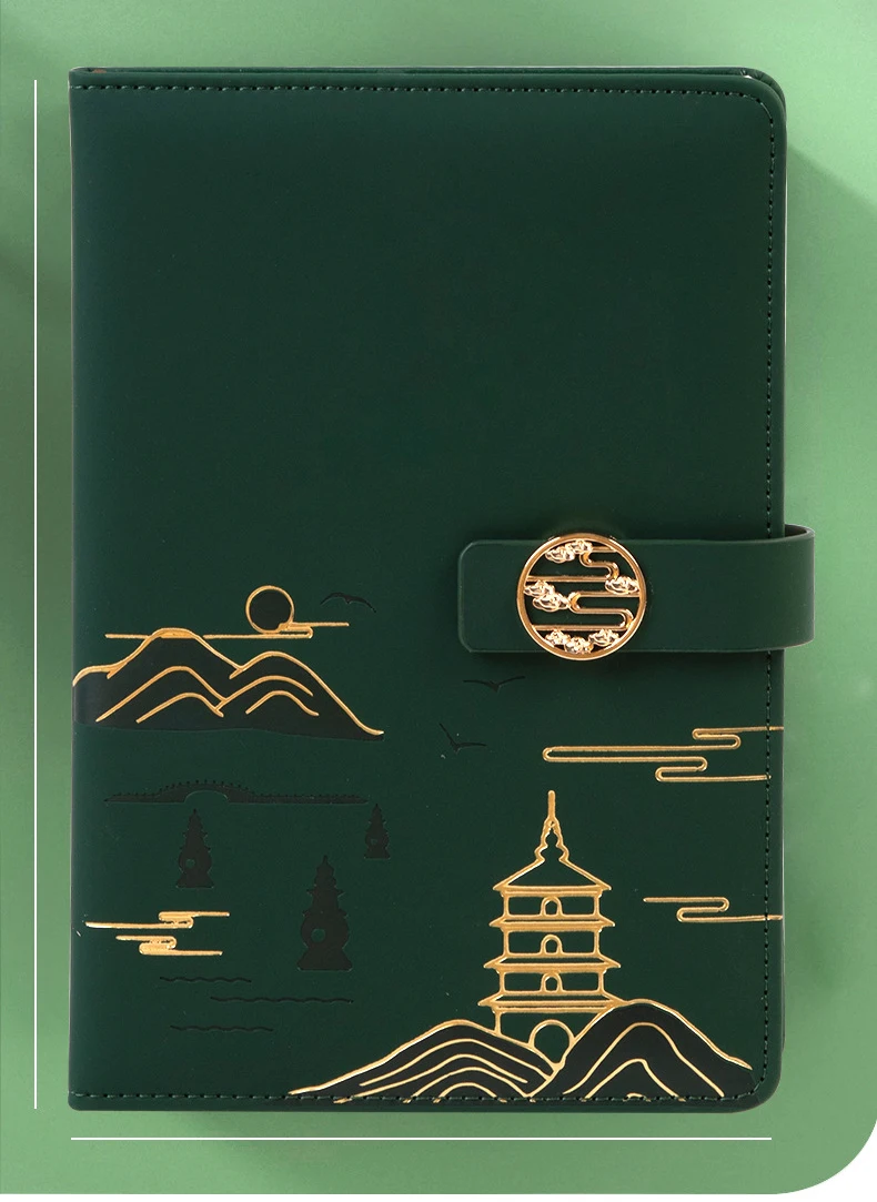 Personalized Business Organizer A4 Size With Pen Holder Vintage Leather