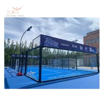 Customized Top Quality Paddle Tennis Court Padel Courts for China Padel Tour 2024