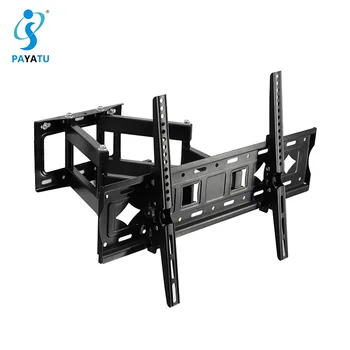 new design Dual arms TV wall mount for 32"-80" TVs full motion wall mounting TV bracket with swivel