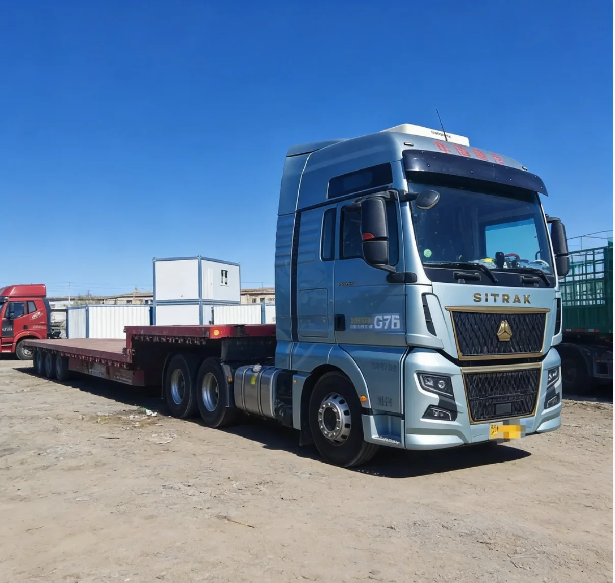 Quasi-new 2024 Used SINOTRUK SITRAK G7H 570HP 6X4 AMT Automatic Tractor Head Euro 6 Truck for Sale