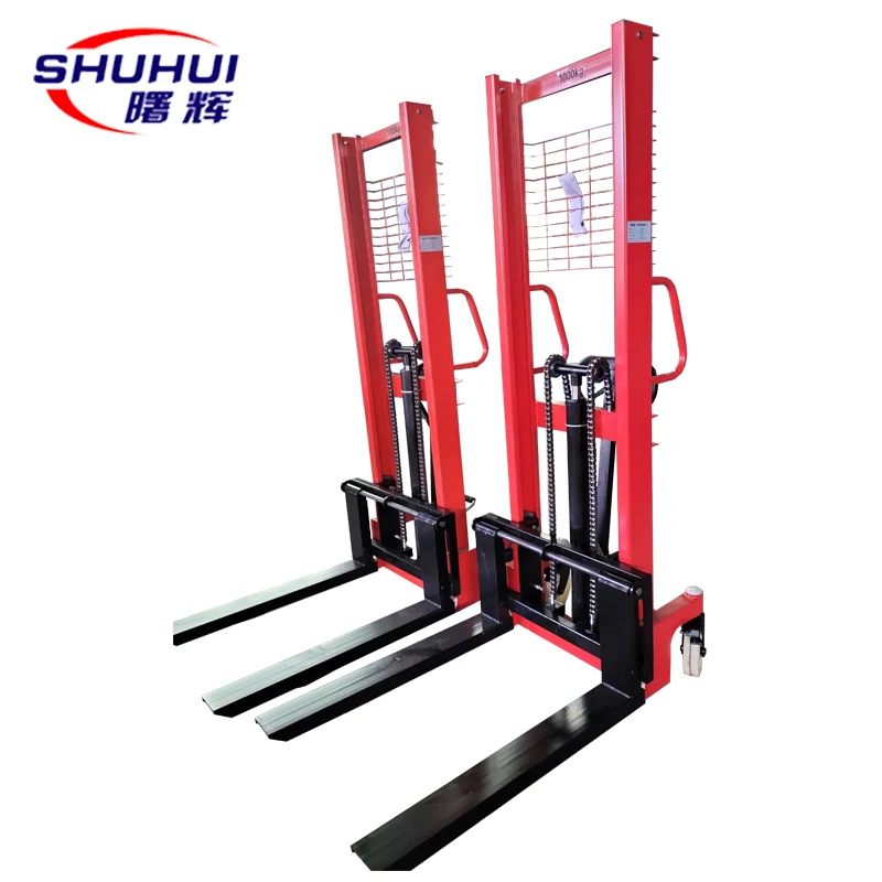 Forklift Manual Stacker Manual Stacker 1000kg Mechanical Forklift