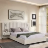 Beige + MDF+ Queen Size