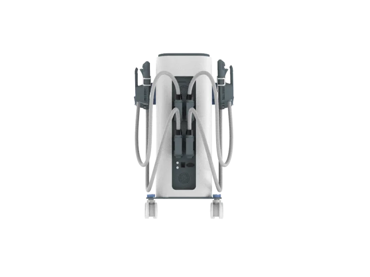 Newest Updates Powerful Hiemt Emslim Neo With 4 Piece Handles RF Machine for Muscle Building and Fat Burning