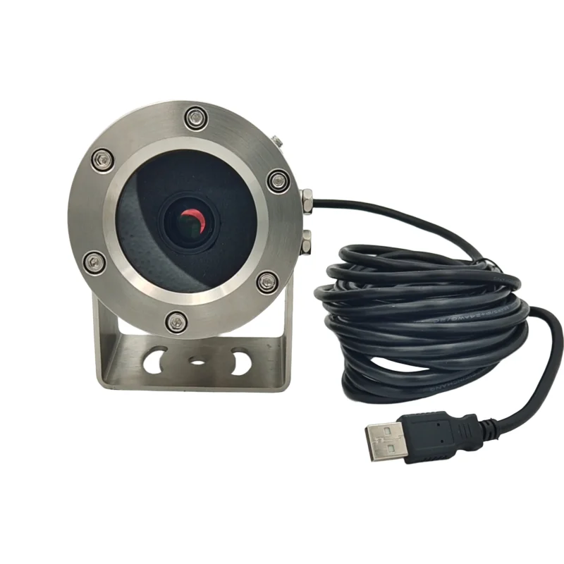 Super Low Lux Full Color Star Light IP68 EX Explosion Proof 304 Stainless Steel Boat Ship Vessel Mounted USB UVC Camera Android