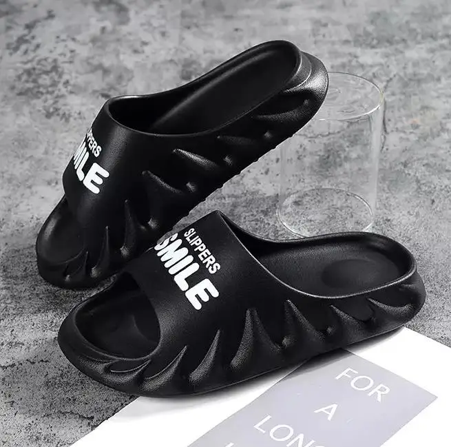 
Сандалии yeezy пляжные взрывобезопасные для мужчин и женщин, шлепанцы для душа, сланцы, плоская подошва, Эва, сланцы, для пар, дом с пламенем, 2021 