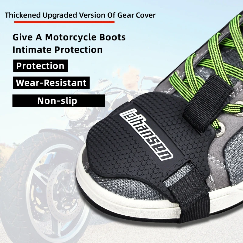 Customized Shifting Rubber Cycling Shoe Covers Universal Motorcycle