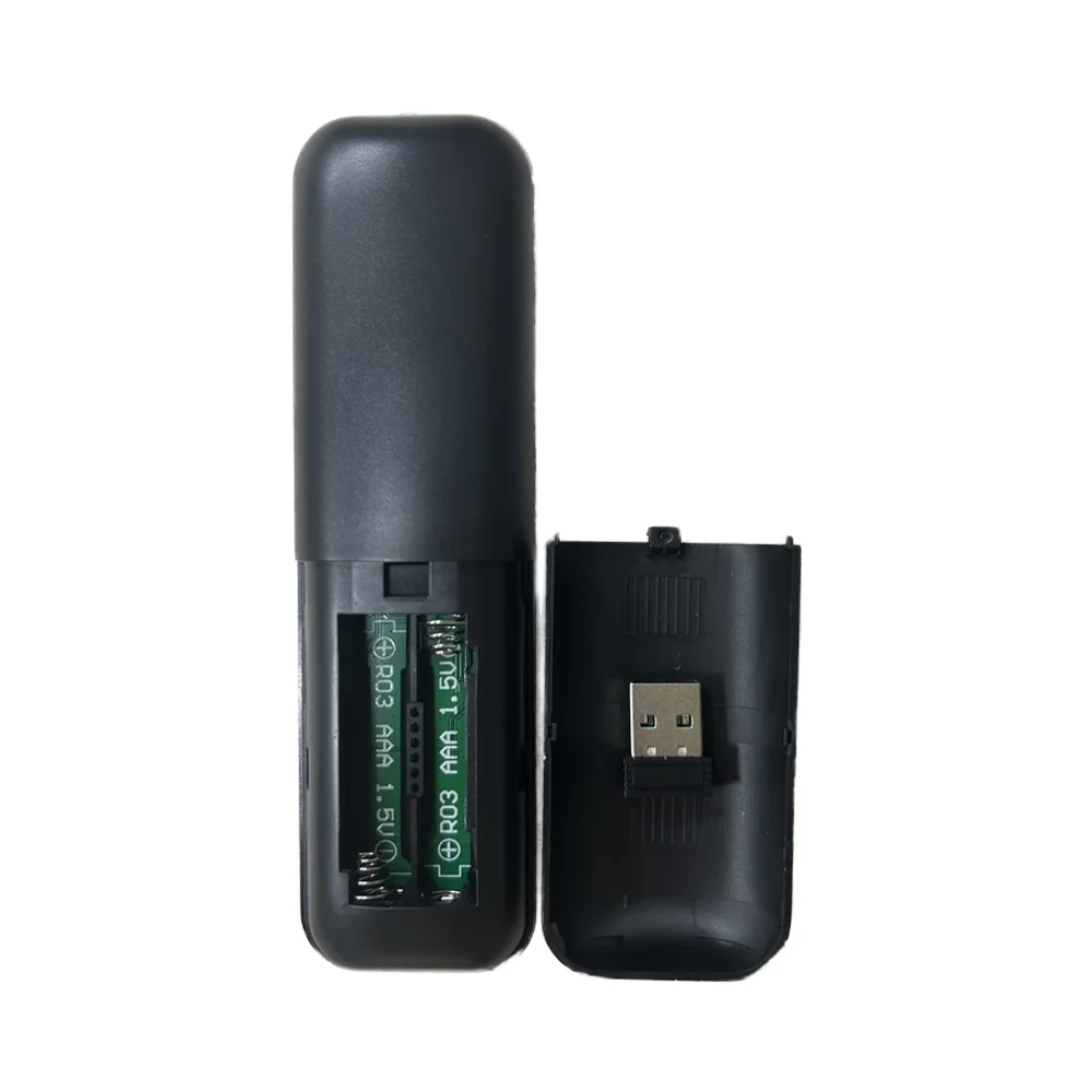 Customizable 22-Key ABS Bluetooth Voice Remote Control for Android TV Box Blue LED Light ROHS Certified with 4 Buttons Home Use