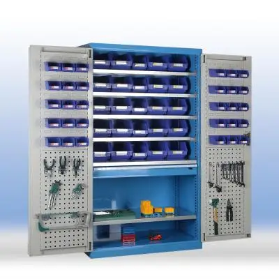 Runzhide Metal Storage Cabinet Heavy Duty Tool Cabinet Metal Tool ...