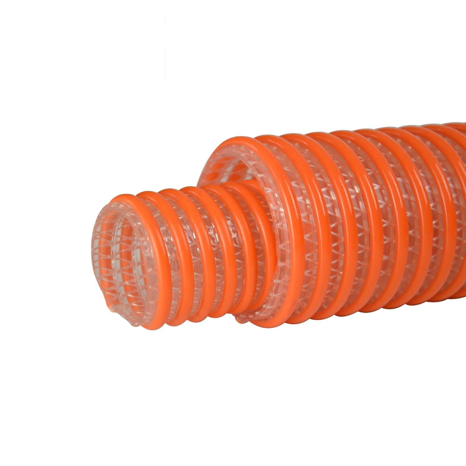Flexible Uv Resistant Pvc Suction Hose Spiral Reinforced Delivery Hose for Submersible Pump