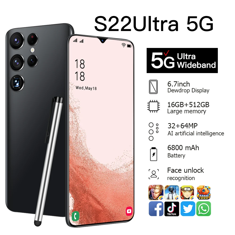 Japan Use Mobile Phone 4g Android 10 32MP Quad Camera