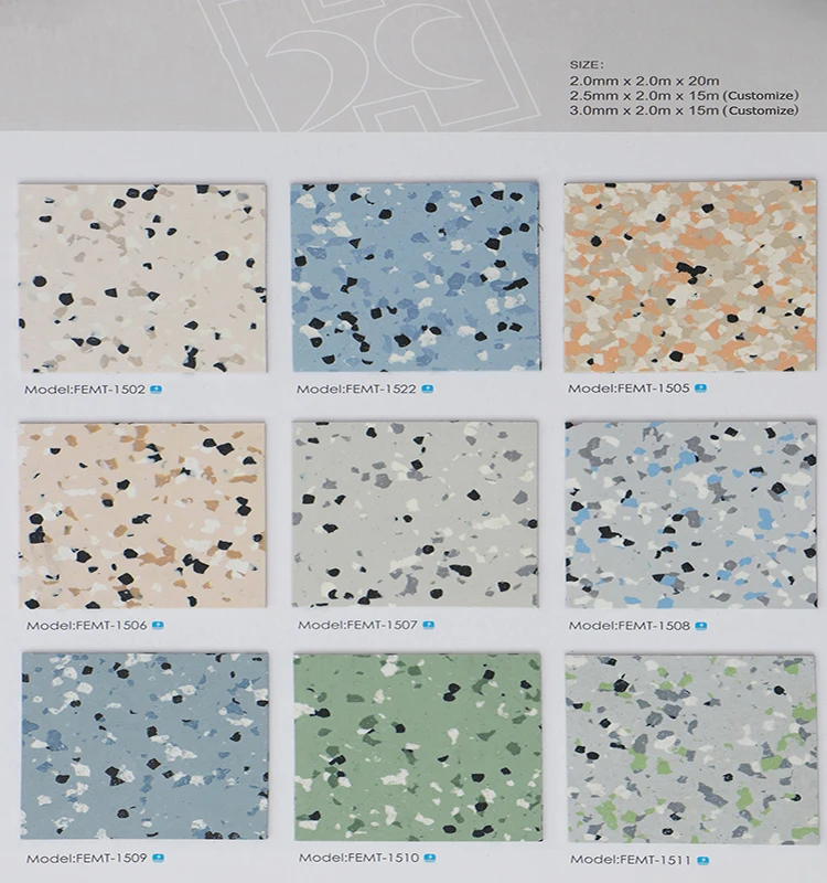 Hospital Waterproof Hospitals Homogeneous Vinyl Conductive Flooring For Medical For Control Center