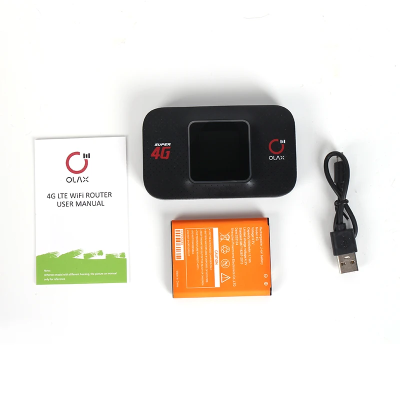 Modem WiFi OLAX MF982 Pocket Wifi Mobile 4G LTE 3000mah Hotspot Mifis Router