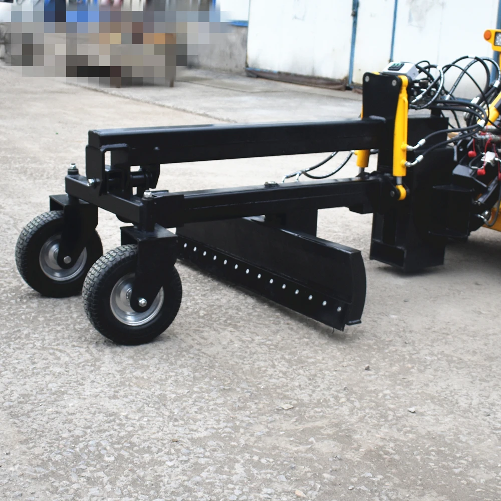 Grader Blade Loader Attachments Hydraulic 4wd Mini Front Dozer Blade Farm Tractor