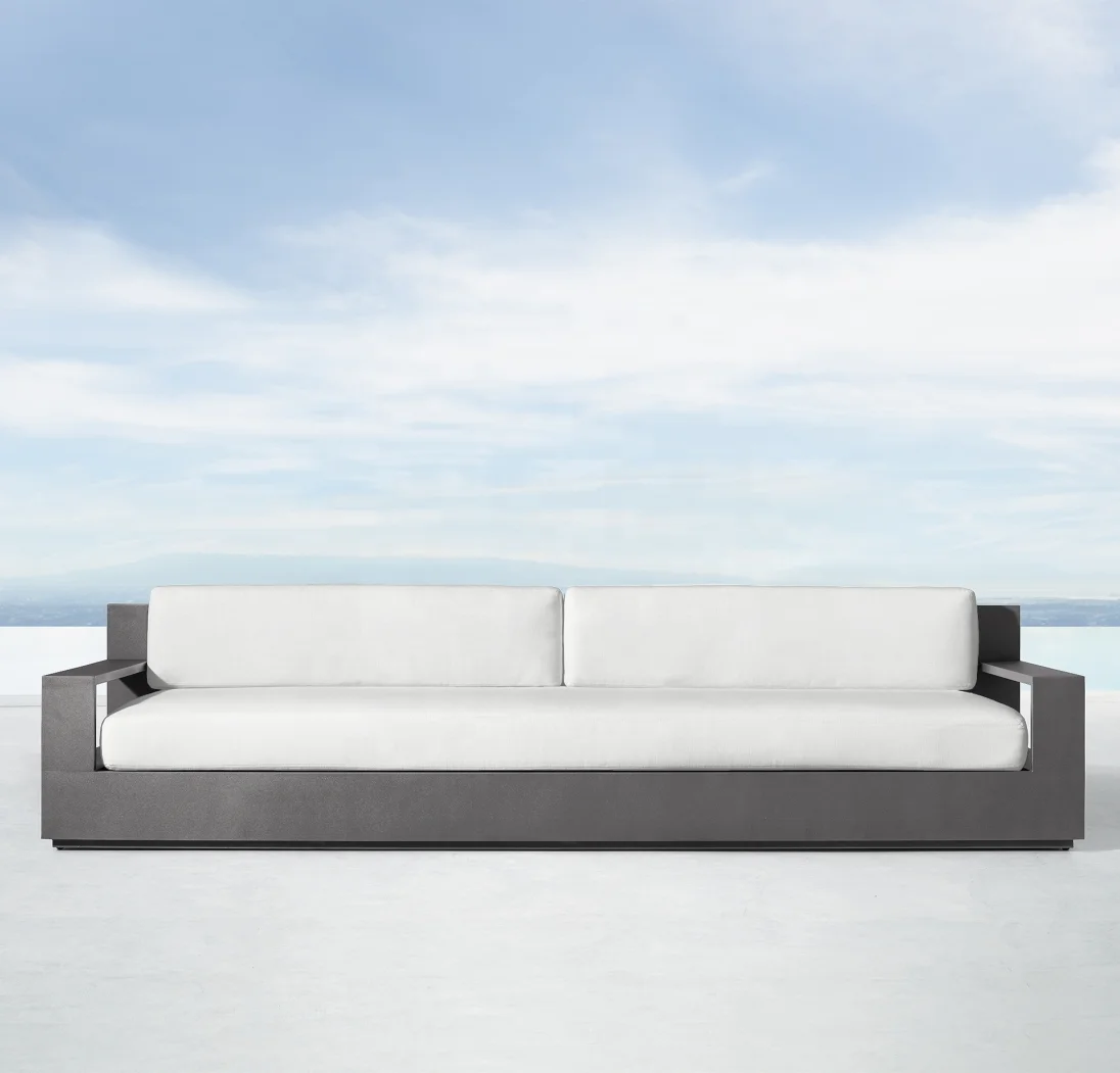 
Алюминиевый уличный диван для патио, набор для отдыха, уличная мебель 