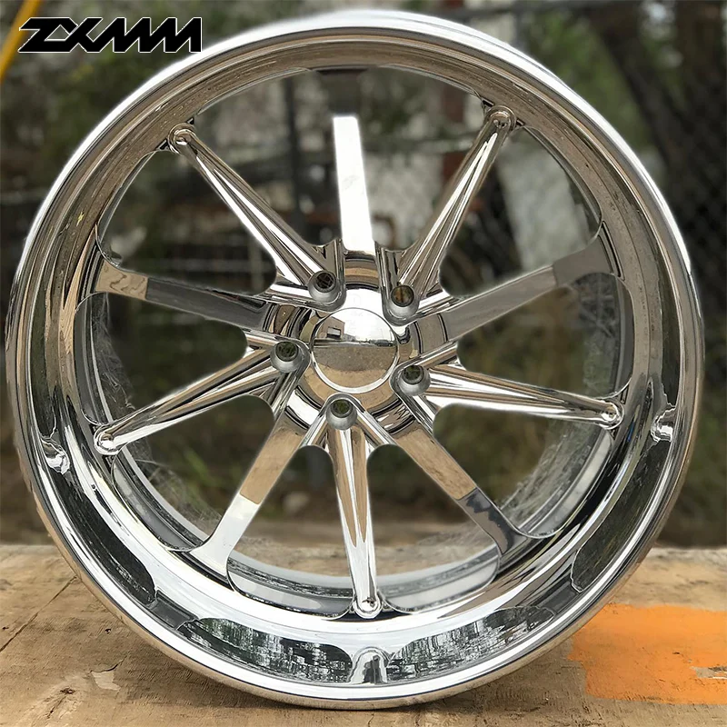 Forged Wheel 2 / 3PIECE Deep Dish 5x5 Chevy Wheels 5 120 5127 5 130 6 139.7 20 22 24 26 Inch Rim