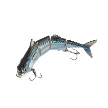 Cheery Mackerel Bait Multi-Joint Swimming Bass Lure Slow Sinking Hard Tackle Fishing Lures – Hard Lure – view 2