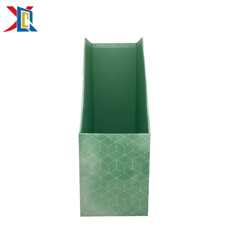 Paper Foldable Magazine Holder Custom Desktop Magazine Organizer Holders