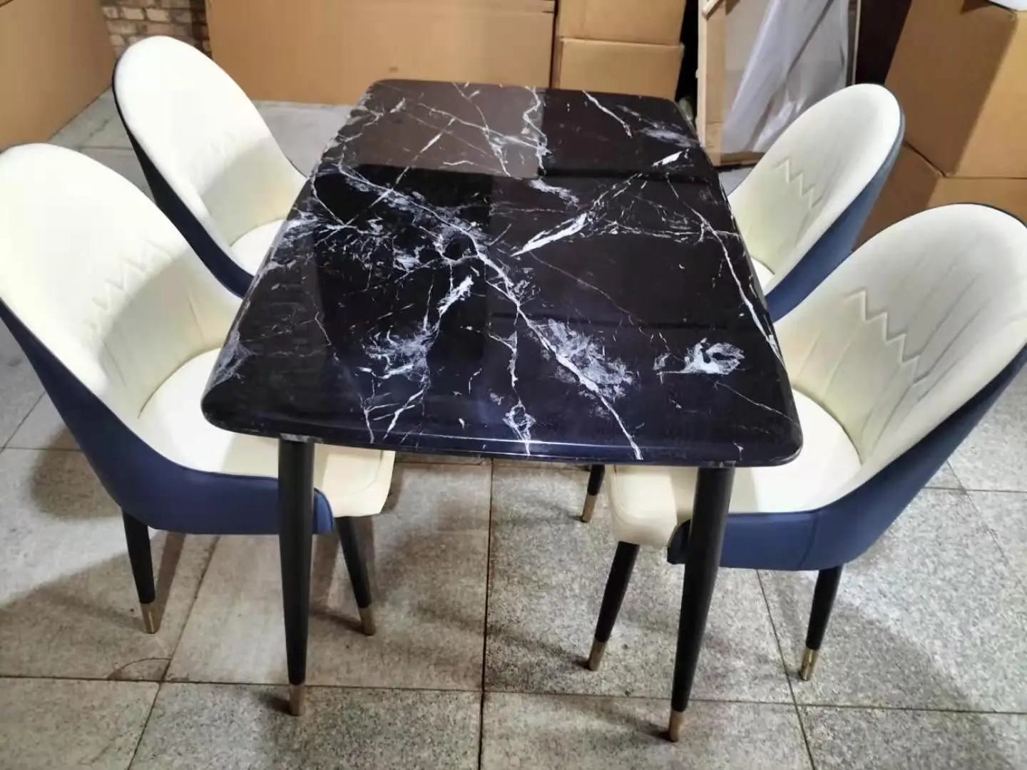 Marble Dining  Table Factory Home Using