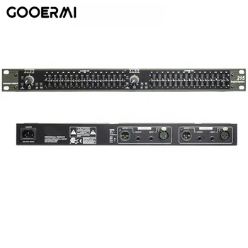 Professional 215 Audio Equalizer - Dual Channel 15-Band EQ
