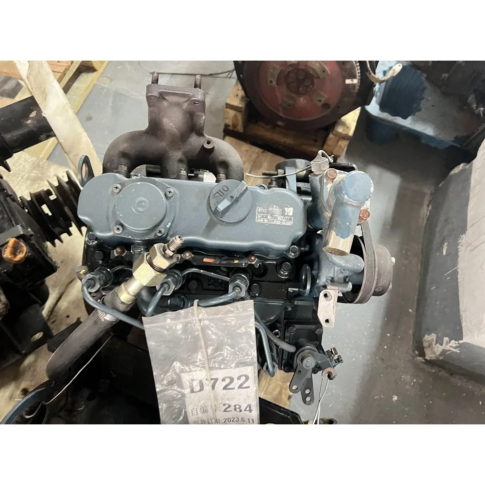 D722 Diesel Engine Assembly 3600RPM 14.9KW Fit for Kubota Engine 2