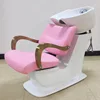 Pink and white-gold armrest