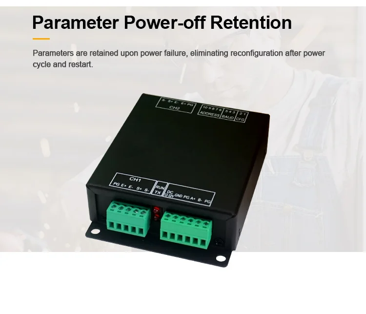 product huaqingjun 2 channel rs485 fully isolated weighing module high precision digital weighing transmitter for smart factory-10