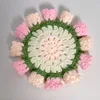 Pink lily of the valley coaster