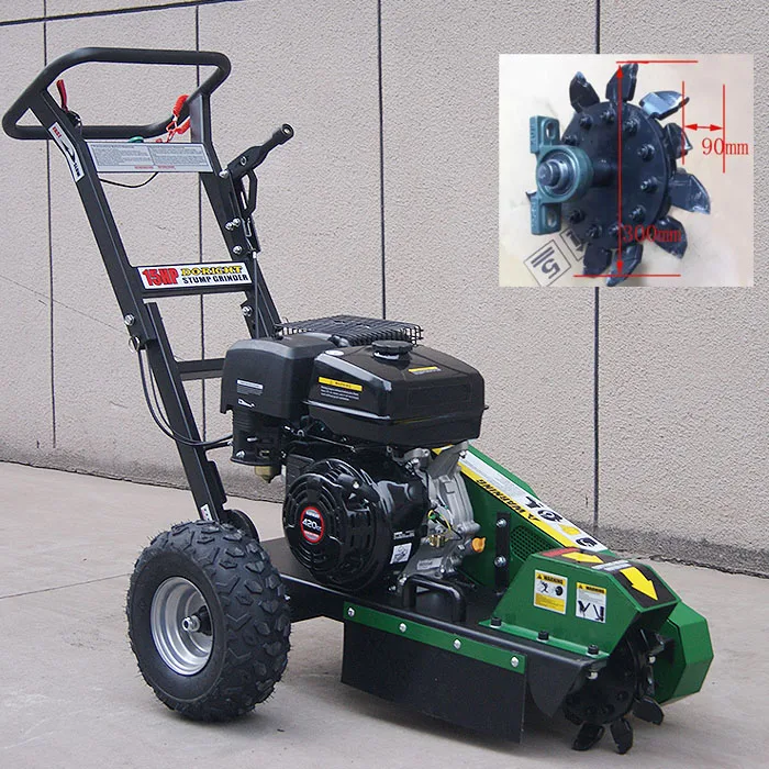 Sg15(a14) Gasoline Engine Type Mini Loader Stump Grinder Used 3 Pt