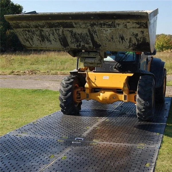 High Quality Ground Protection Mat Polyethylene Ground Sheet for Sale 4x8 Hdpe PE Engineering Durable 5 Million Xinxing 12.7 Mm