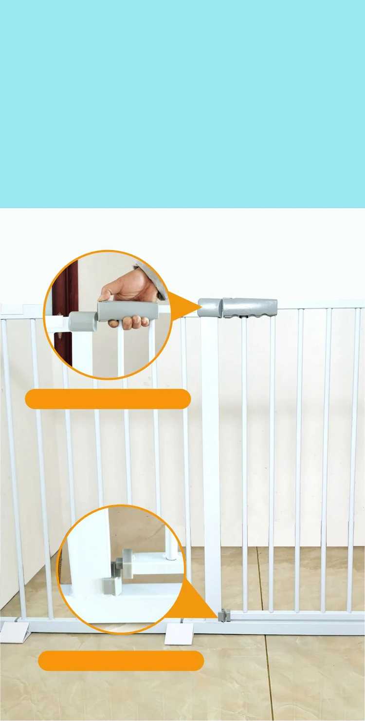 2022 Adjustable Baby Safety Door Gate Pet Dog Cat Fence,Stair Door