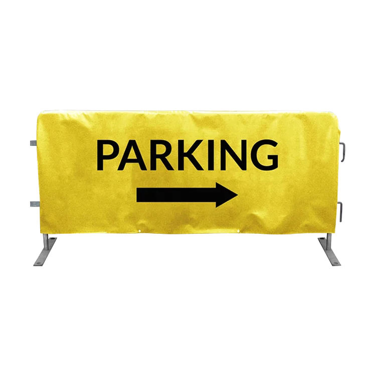 Двухсторонний принт и сетчатая ткань для легкой посадки, баннеры с печатным барьером, защитный чехол для дорожной безопасности