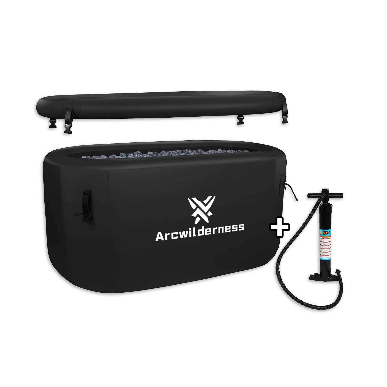 Ice Recovery Pod Pro Ice Bath With Chiller Inflatable Cold Plunge Tub