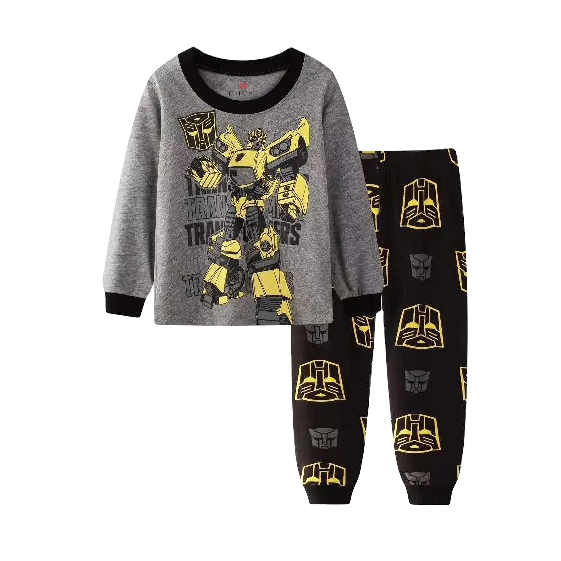 Модные пижамы для мальчиков, Детская Хлопковая Домашняя одежда, дышащий Повседневный Детский комплект