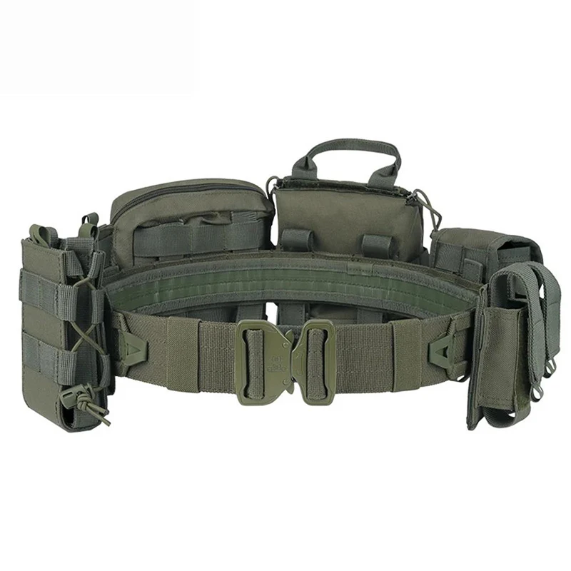 High Quality Tactical Belt Outdoor Training Use Pouch Hunting Accessories Multifunctional Tactical Duty Belt