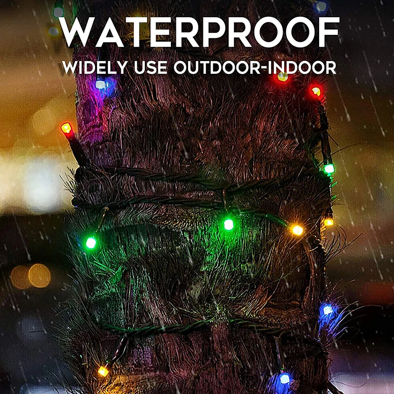 72ft 200 LED 8 Modes Outdoor String Lights Waterproof Solar Fairy Lights Christmas Solar String Lights for Garden, Patio, Fence